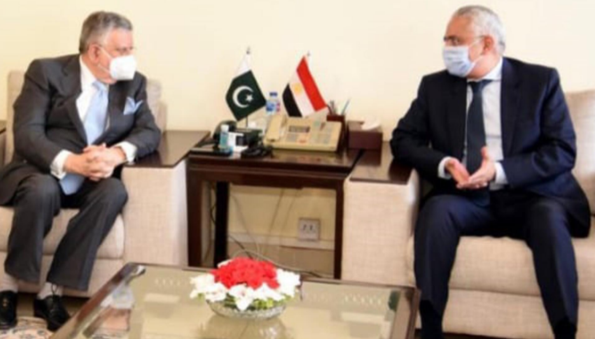  Pakistan, Egypt agree to work for establishing joint Business Council