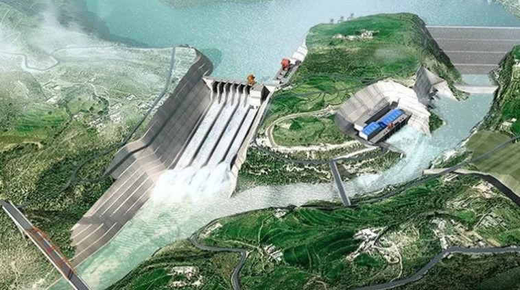  Defying all odds, Work on Dasu Dam in full swing