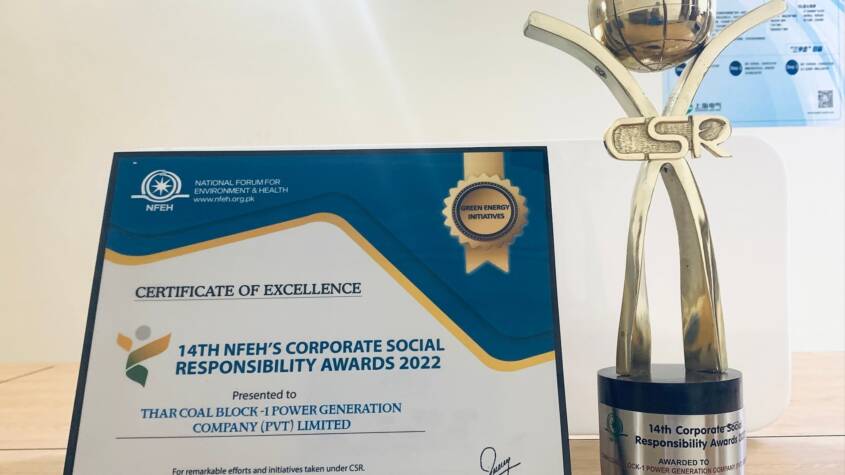 TCB-1 Power Generation Company wins 14th Corporate Social Responsibility Award 2022