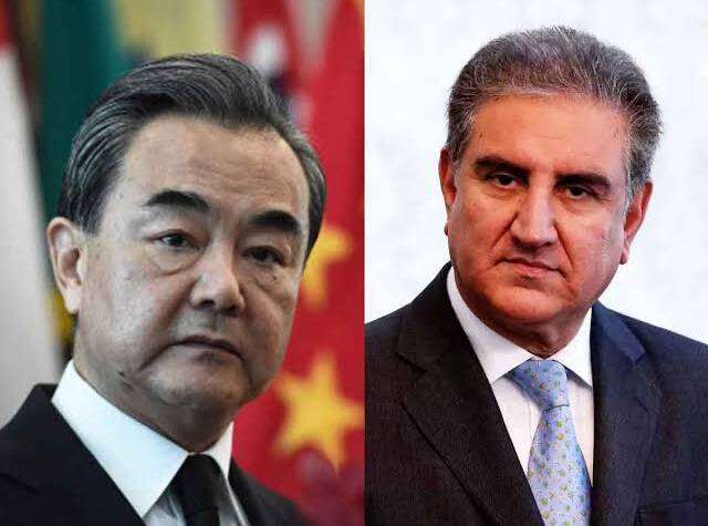  In a phone call, FM Qureshi and Chinese counterpart Yi reaffirm to further strengthen the strategic ties
