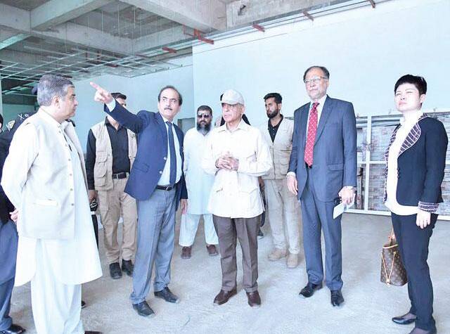  PM Shehbaz visits Rashakai Special Economic Zone
