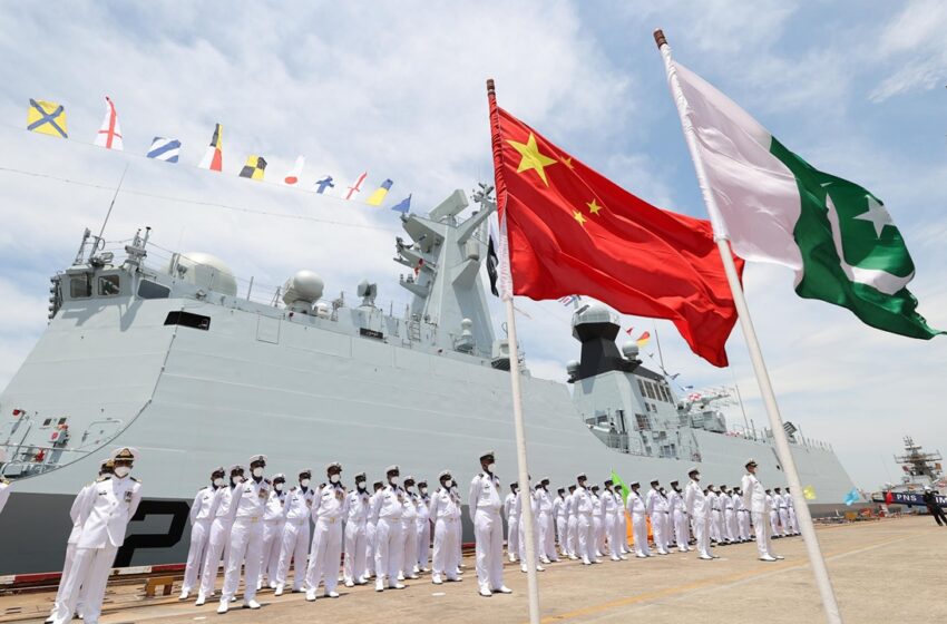  China delivers 2nd Type 054A/P frigate to Pakistan