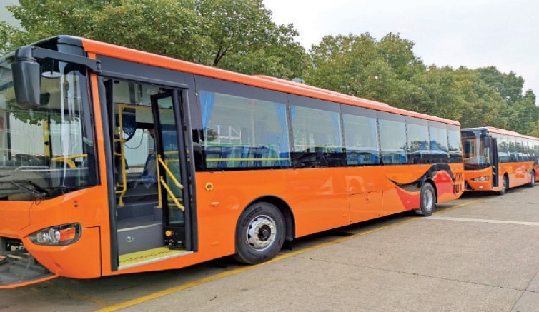  New buses imported from China for new Islamabad route