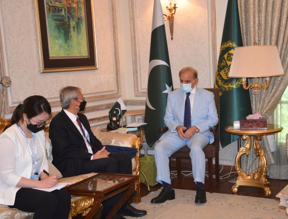  SCO Secretary General called on PM Shehbaz in Lahore
