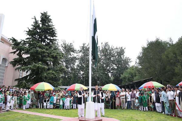  Flag hoisting ceremony held to mark Pakistan’s independence anniversary in Beijing, China