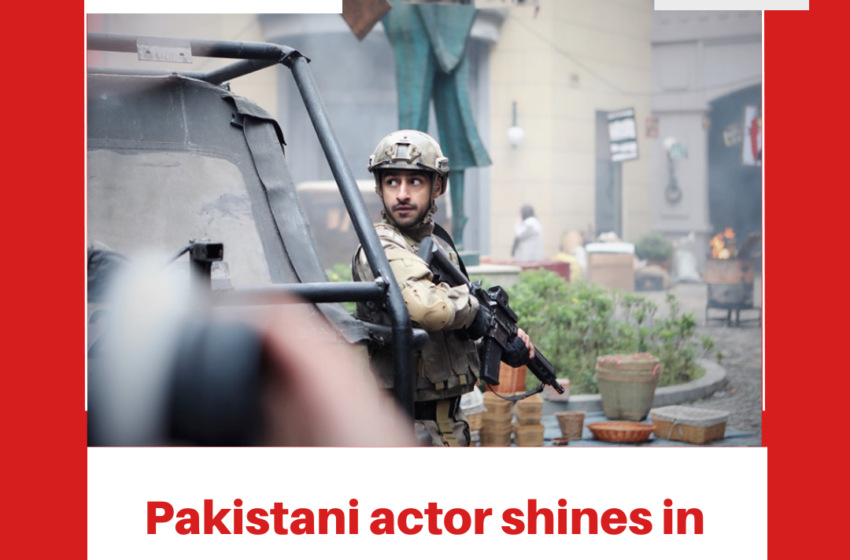  Pakistani Actor shines in Chinese film industry