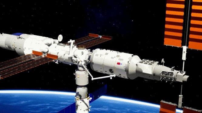  China Space Station: Small robotic arm of Wentian lab module completes in-orbit tests
