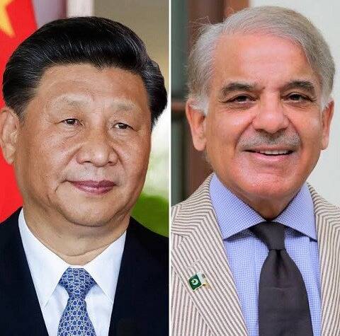  PM Shehbaz congratulates Xi on his re-election