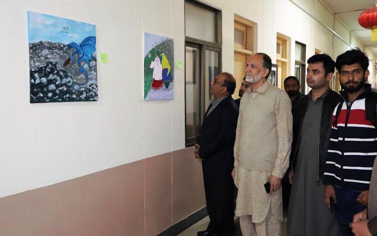  China Study Center holds Art Exhibition on Pak-China friendship