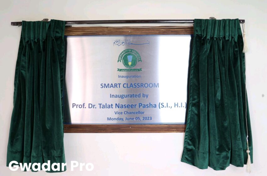  Smart Classroom inaugurated at University of Education, Lahore