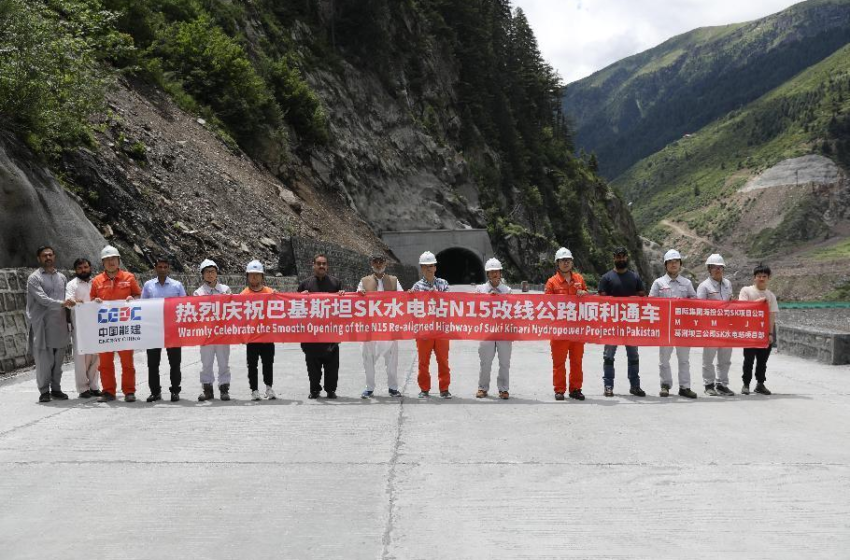  N15 re-aligned highway of Suki Kinari hydro project open
