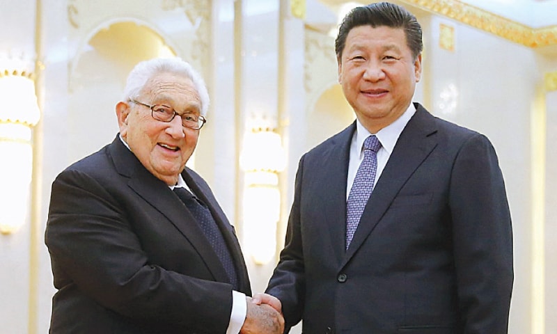  President Xi Jinping Meets with Former U.S. Secretary of State Henry Kissinger