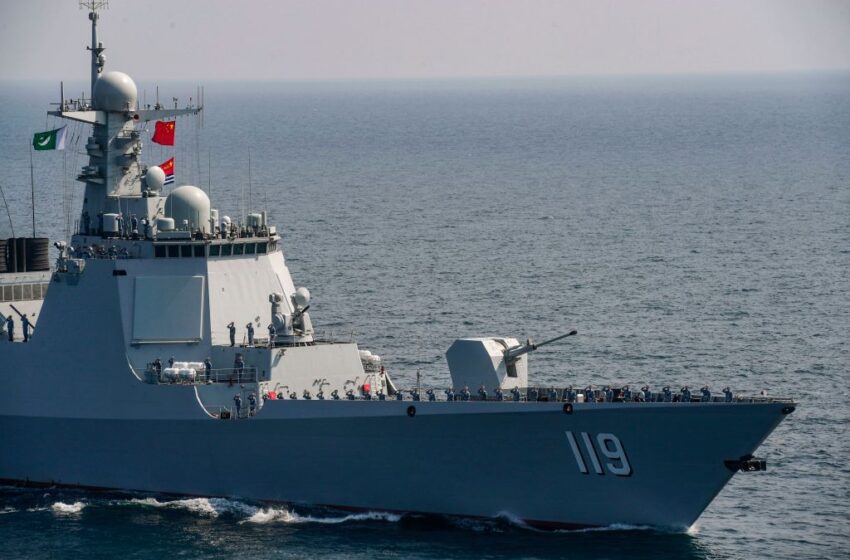  Pakistan Navy inducts two new Chinese-made warships PNS Shahjahan, Tipu Sultan