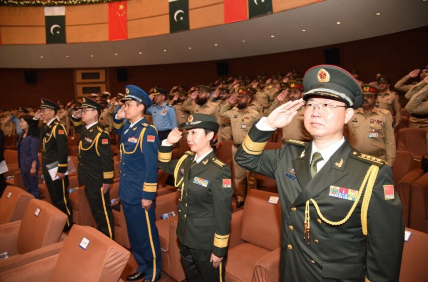  96th Anniversary of the founding of peoples liberation Army (PLA) of China was Commemorated at GHQ.