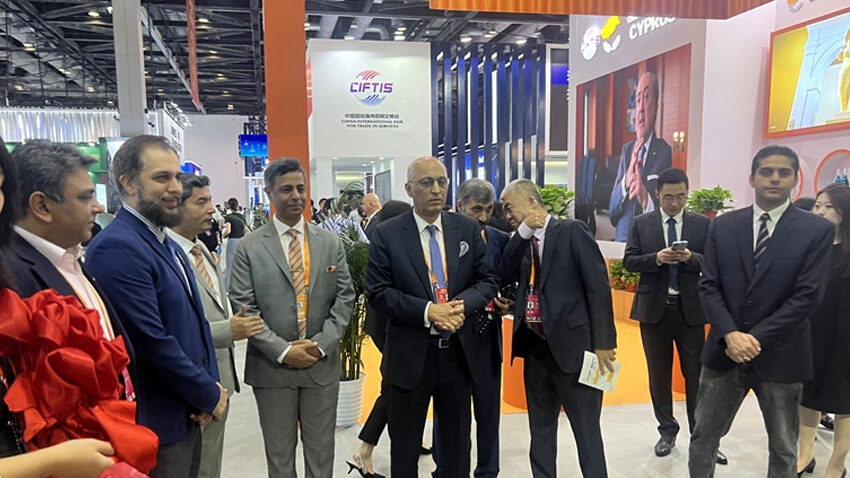  Ambassador of Pakistan inaugurated the Pakistan Pavillion at China International Fair for Trade in Services (CIFTIS) in Beijing.