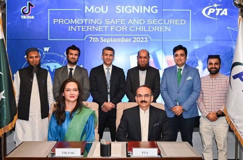 PTA and TikTok sign MoU to foster a safer digital environment for Pakistani youth