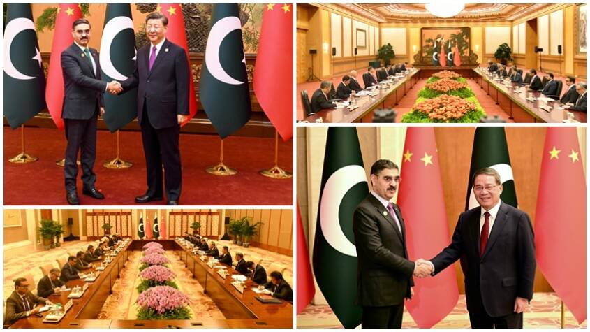  PM Kakar Reaffirms Pakistan’s CPEC Commitment at BRF