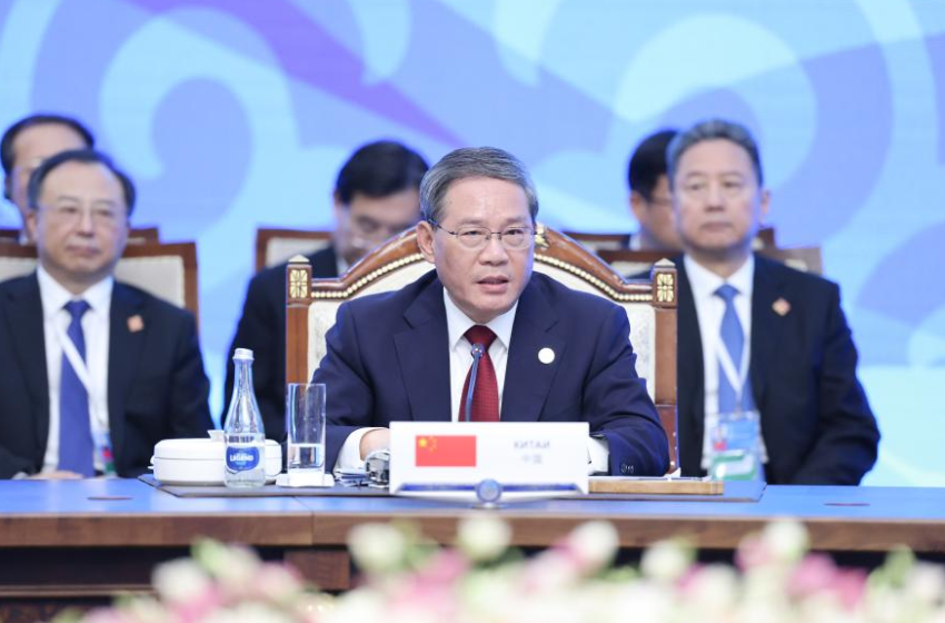  Li Qiang Encourages SCO Nations to Enhance Belt and Road Collaboration