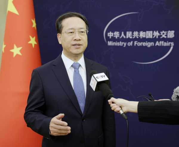  Executive Vice Minister of Foreign Affairs Ma Zhaoxu’s Joint Interview with Xinhua News Agency and China Media Group on Belt and Road Cooperation