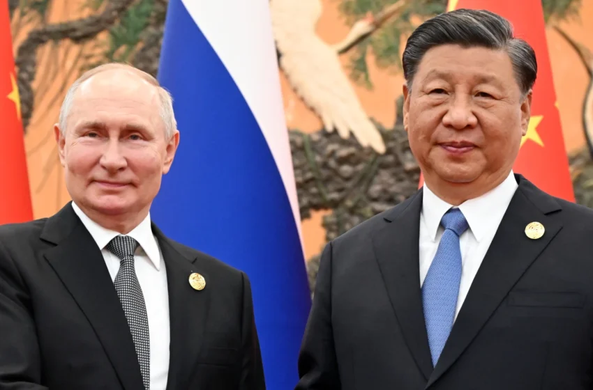  President Xi Jinping and Russian President Vladimir Putin Meet in Beijing, Emphasizing Policy Coordination