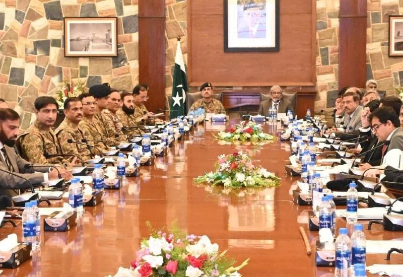  Pakistani COAS briefed on CPEC project security for Chinese nationals