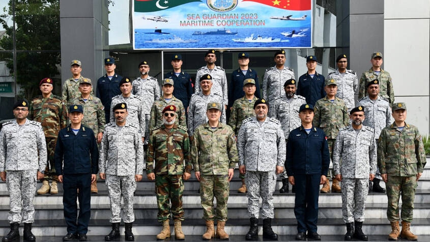  Conclusion of Pak-China Joint Naval Exercise SEA Guardian-2023