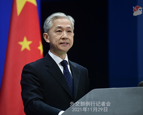  FM Spokesperson Wang Wenbin affirms China’s dedication to an open global economy at the 6th CIIE in Shanghai