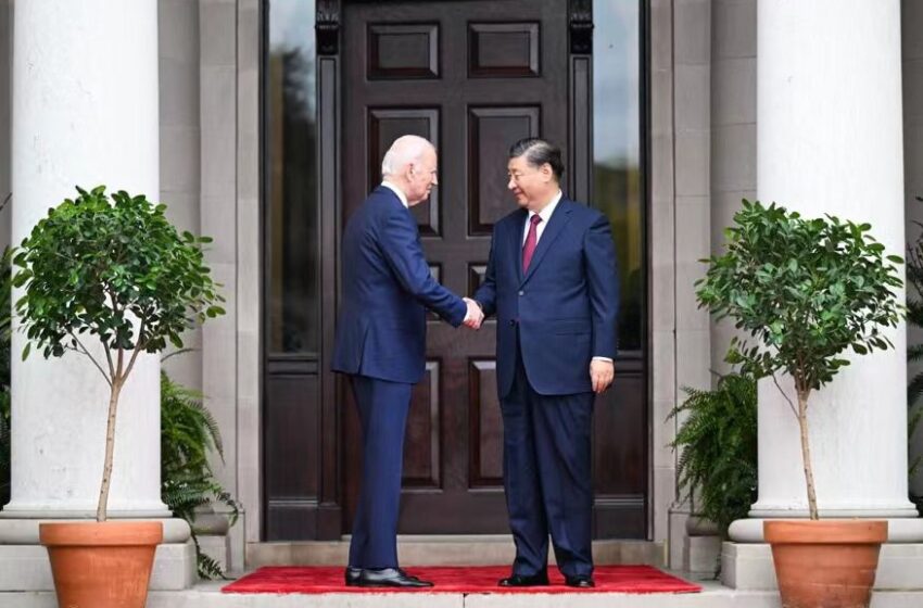  President Xi Jinping Meets with U.S. President Joe Biden