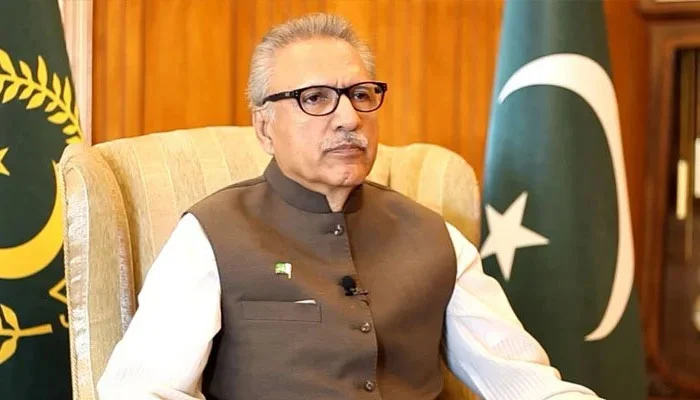  President Alvi highlights strategic importance of CPEC in fostering sustainable development in Pakistan