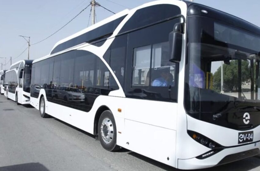  First batch of 30 electric buses from China headed for Islamabad