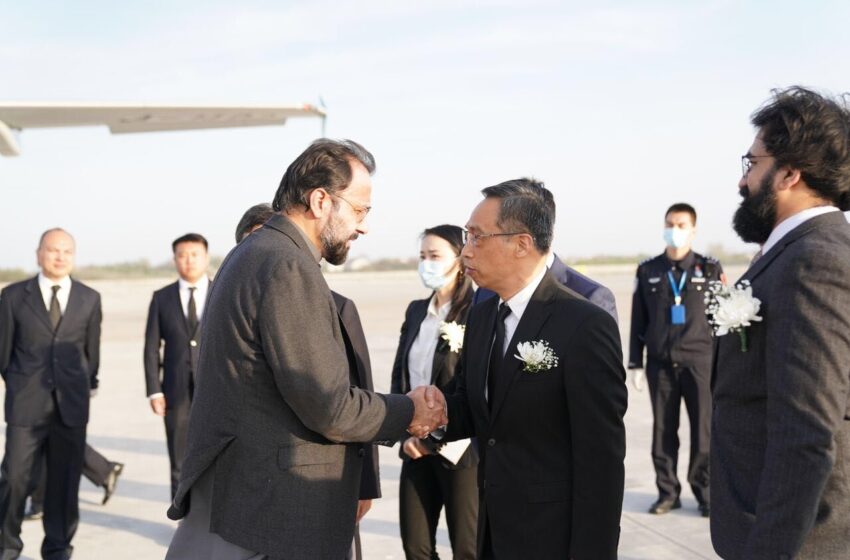  Pakistani Minister Shows Solidarity with China, Arrives in Wuhan with Mortal Remains of Chinese Personnel