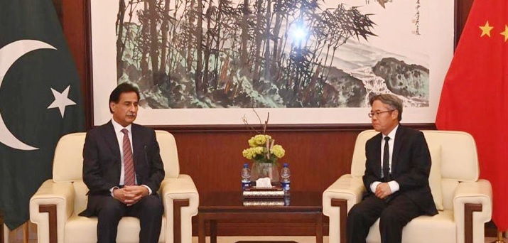  NA Speaker Sardar Ayaz Sadiq and Chinese Ambassador reaffirm commitment to CPEC security