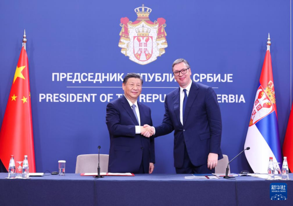  President Xi Jinping and President Aleksandar Vučić Jointly Meet the Press