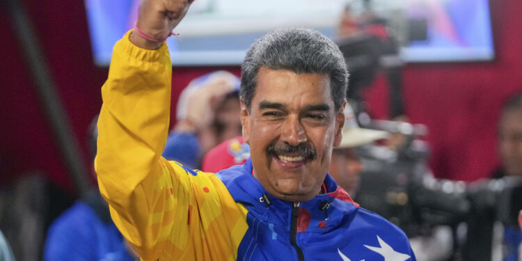 Xi congratulates Maduro on reelection as Venezuelan president