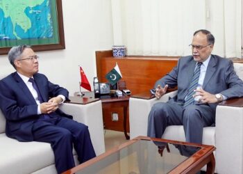 Ambassador of China and Minister Planning Discuss CPEC Phase 2