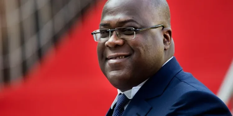 Xi meets DRC president Felix Tshisekedi