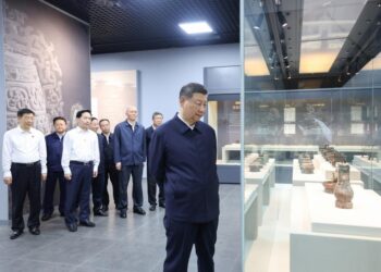 Xi makes inspections in NW China’s Shaanxi, Gansu provinces