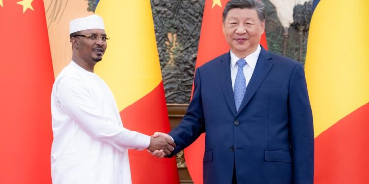 Chinese, Chadian presidents elevate bilateral ties