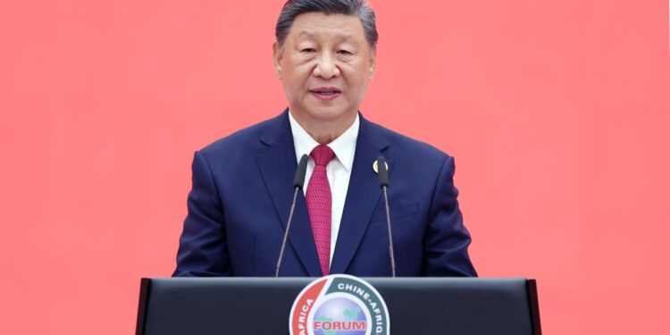 Xi hosts African leaders, lauds model China-Africa ties