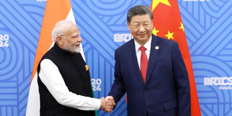President Xi Jinping Meets with Indian Prime Minister Narendra Modi