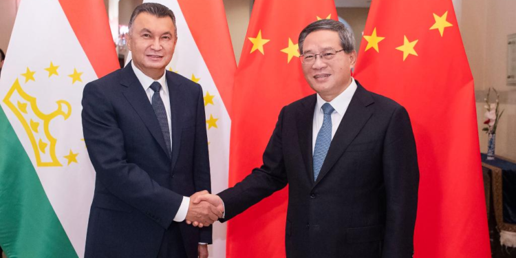 China to work with Tajikistan to tap cooperation potential: Premier Li