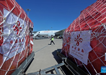 Chinese aid arrives in Beirut