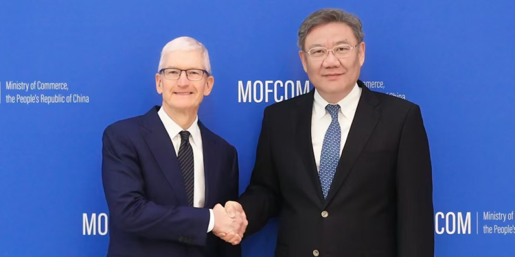 China welcomes Apple’s stable cooperation with Chinese partners: commerce minister