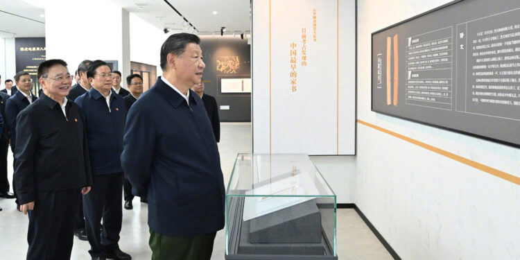 Xi inspects central China's Hubei Province