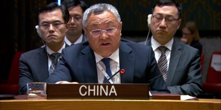 Chinese envoy calls for UN action for Gaza ceasefire