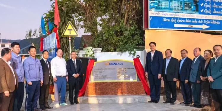 China-invested solar power project launched in Laos