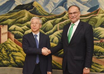 Ahsan Iqbal, Zhao Chenxin discuss CPEC expansion