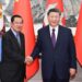 Xi held meeting with Cambodia’s senate president Hun Sen