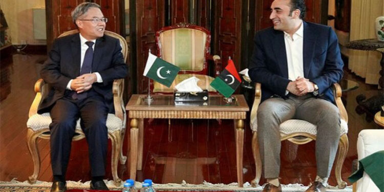 Chinese Ambassador Jiang Zaidong meets Bilawal Bhutto