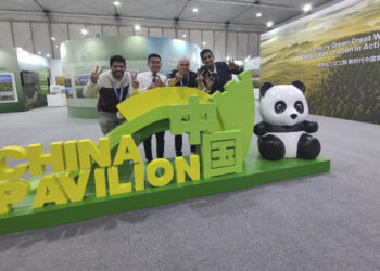 Chinese Green Display at COP 16 in Riyadh